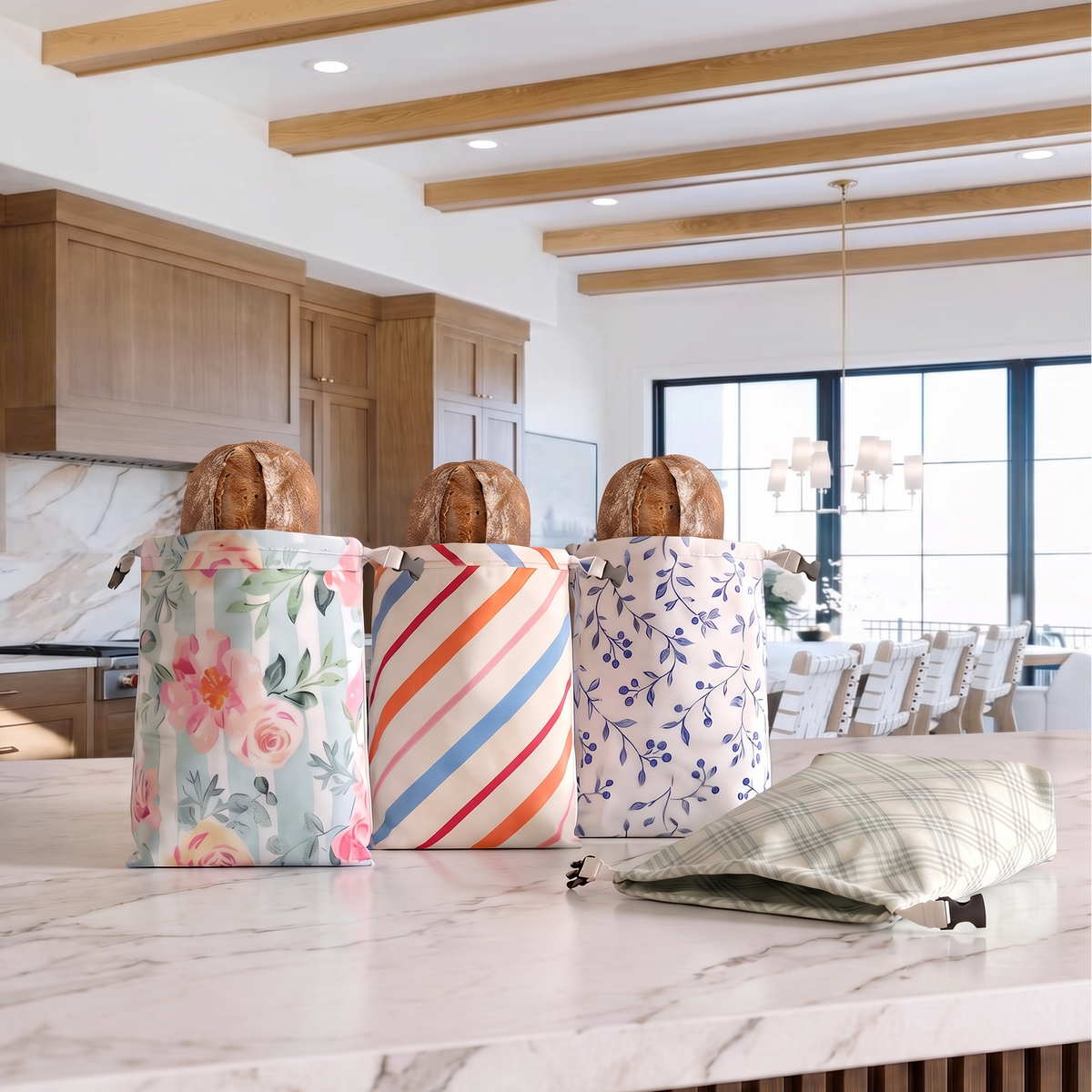 Garden Collection - Beeswax Bread Bag